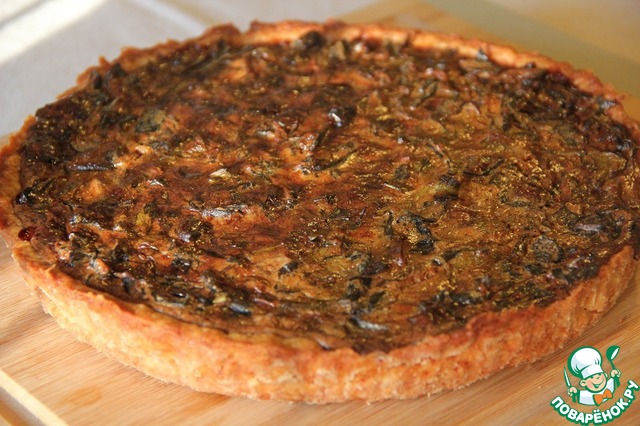 Mushroom tart 