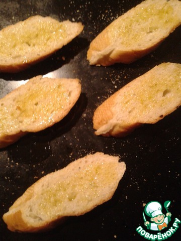 Брандада на чесночных тостах