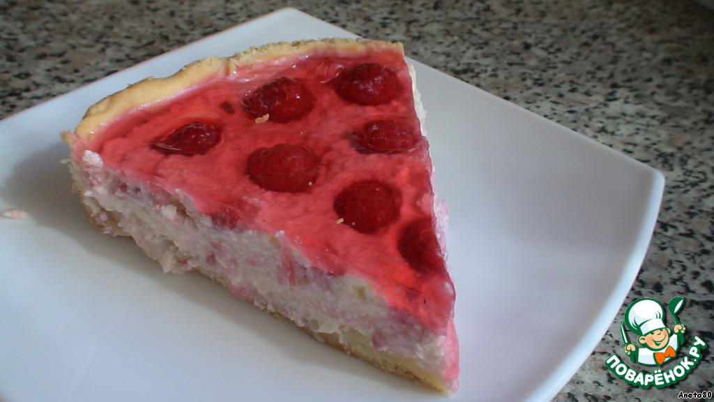 Pie fruit-cheese 
