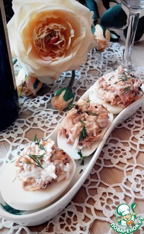 Фаршированные яйца