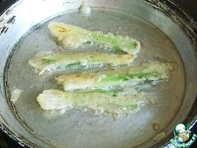 Лук-шалот в кляре