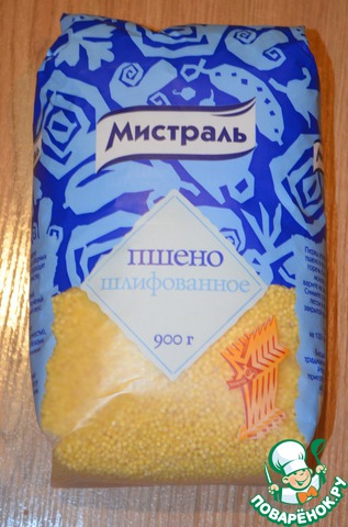 Салат с пшеном