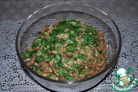 Баклажаны с орехами