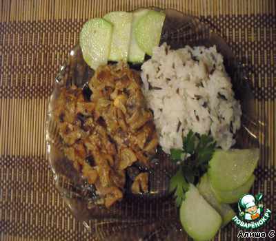 Кольраби в соусе