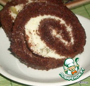 Chocolate roulade