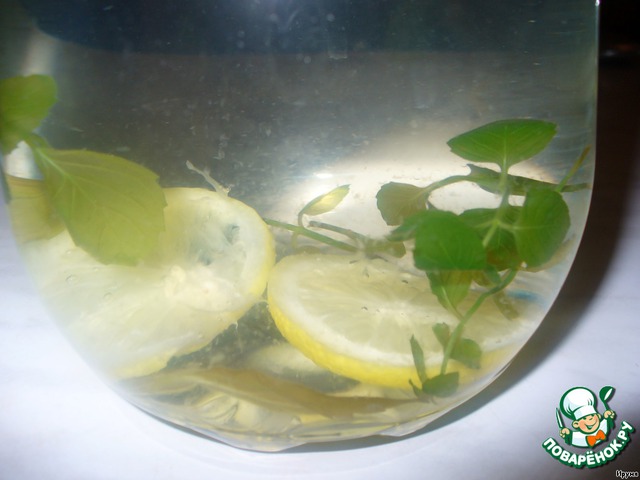Lemon-mint water