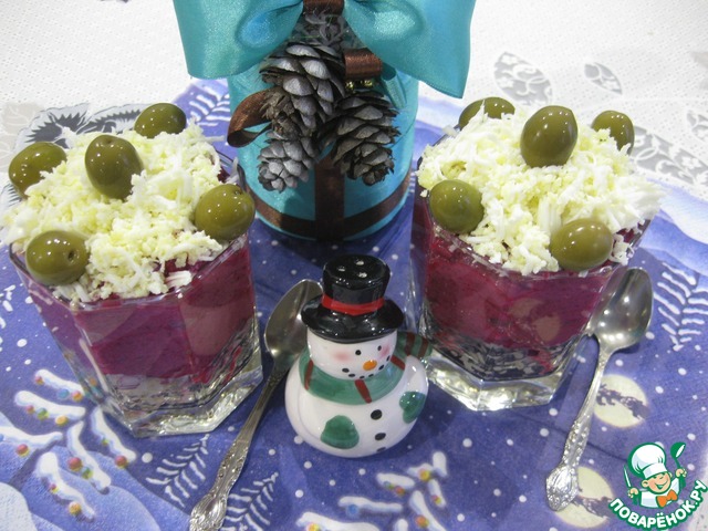 Веррины свекольные с тунцом и рисом