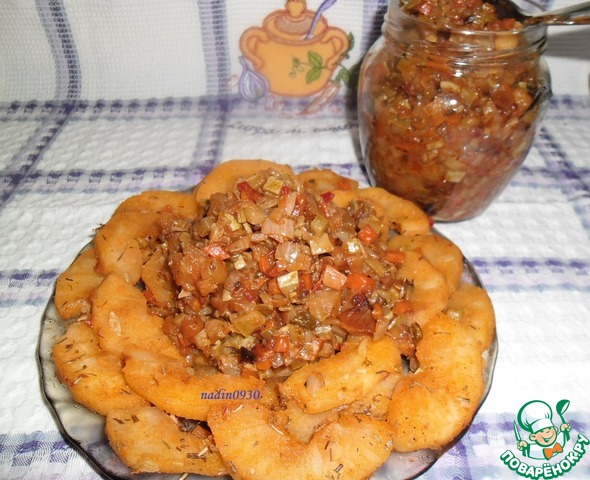 Икра кабачковая с яблоками
