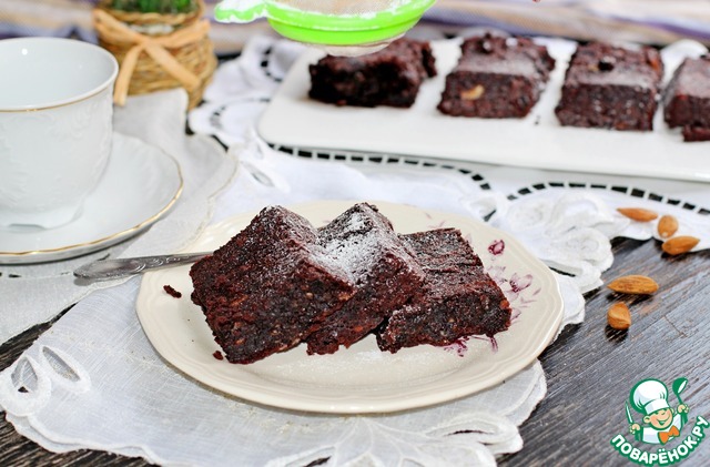 Brownies from beans