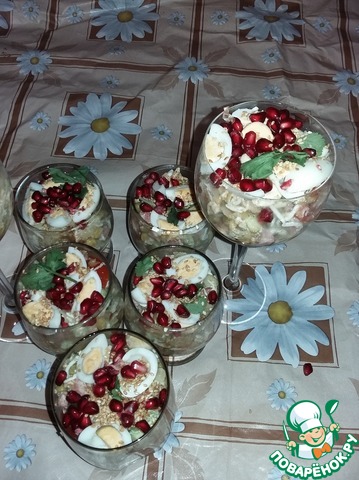 Новогодний закусочный салат
