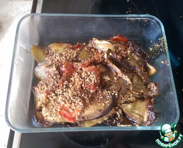 Баклажаны с грецкими орехами