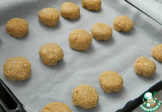 Oats, cottage cheese biscuits