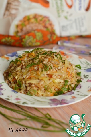 Buckwheat with sauerkraut