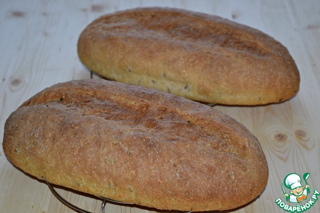 Homemade seed bread