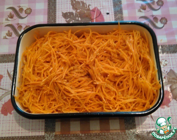 Морковь по-корейски
