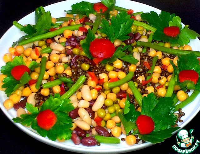 Salad legumes