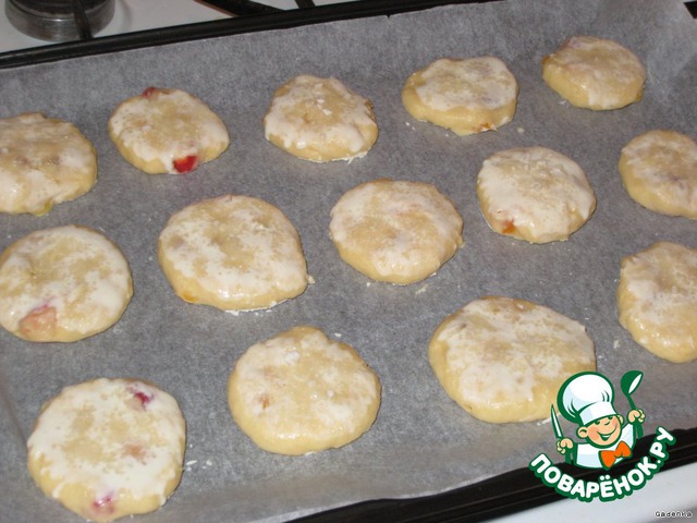 Vanilla butter cookies