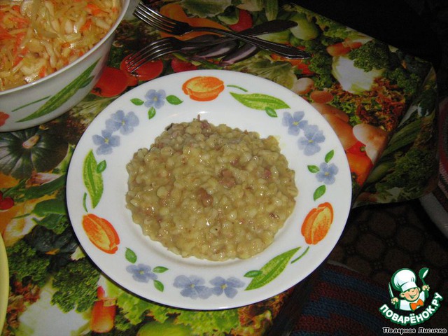 Barley porridge or Food male, 3 pounds