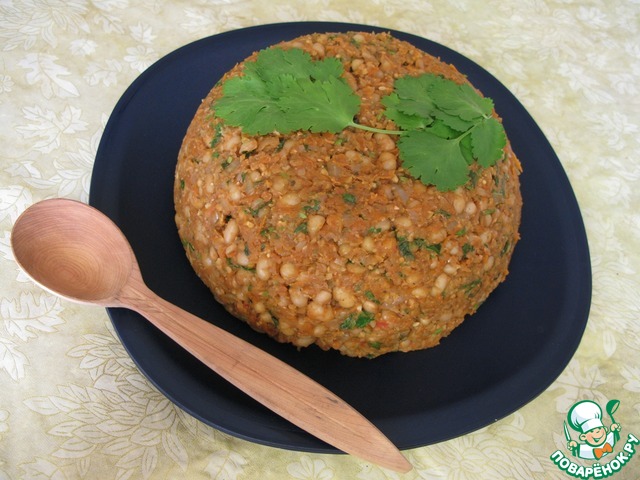 Lobio of white beans