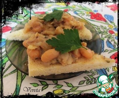 Треска с фасолью