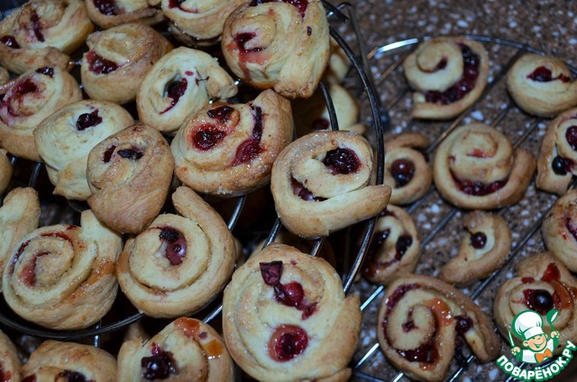 Cookies with cranberries