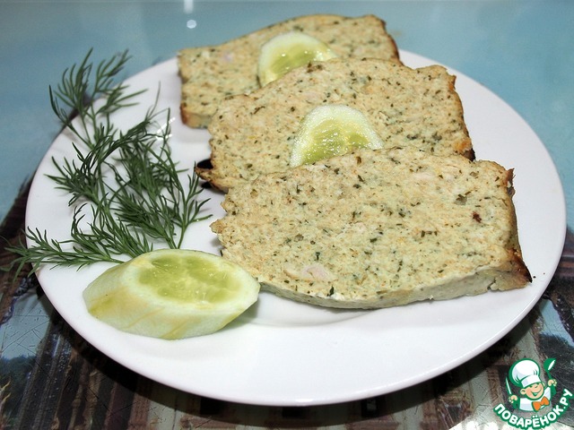 Cake-souffle of chicken breast 