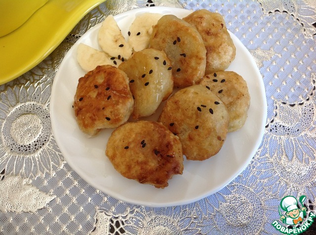 Bananas in batter Chinese