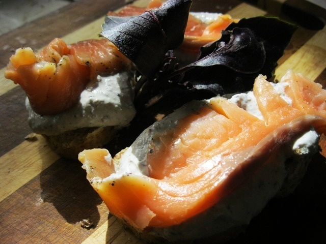 Small plates sandwiches 