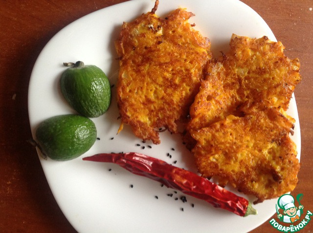 Тыквенные оладьи с Фетой