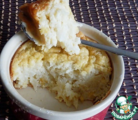 Souffle of cauliflower