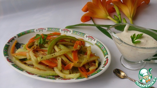 Салат из маринованных овощей
