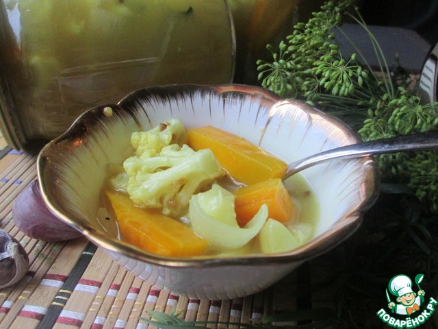 Острые овощи к мясу 