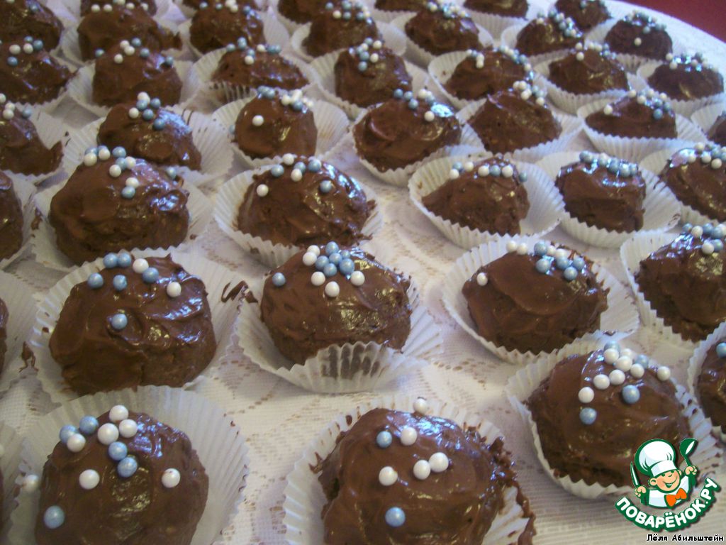 Chocolate potato, or how to apply the remains of the cakes