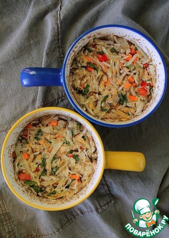 Запеканка с патиссоном