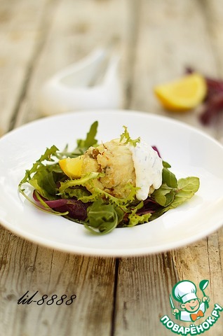 Закуска из картофеля с рыбой