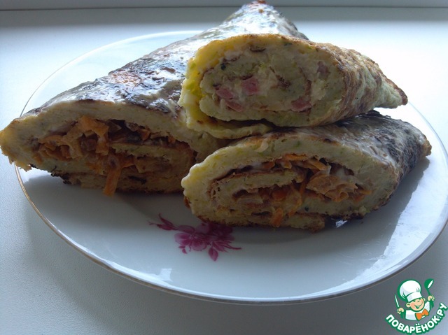 Кабачковый рулет