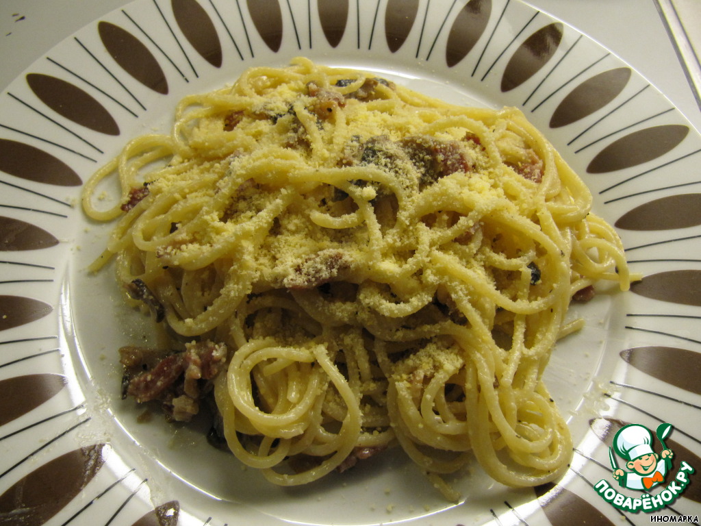 Pasta Carbonara - my version