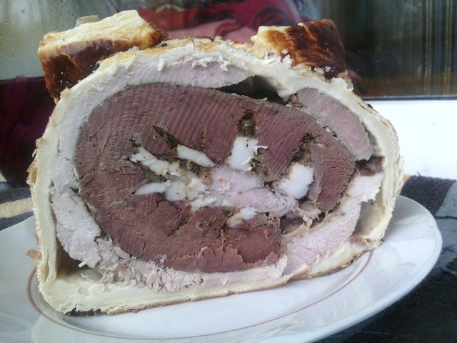 Roll hearts in puff pastry