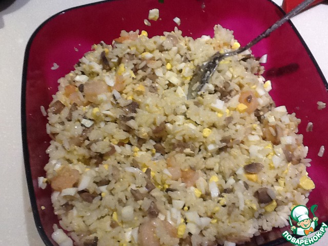 Кальмары фаршированные