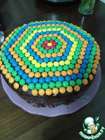 Chocolate cream cake