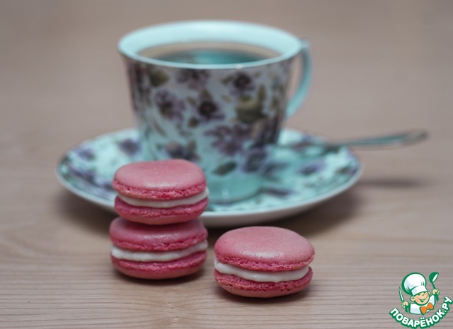 Nuovo-citrus macaroons with rice cream