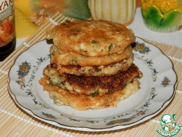 Сырно-творожные котлеты