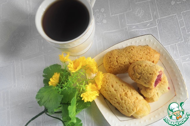 Eclairs with krakelyurnogo crust