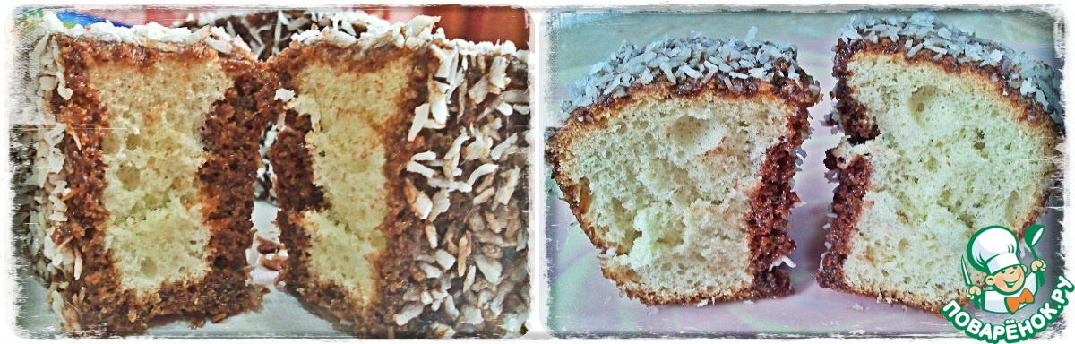 Cakes from classic sponge cake