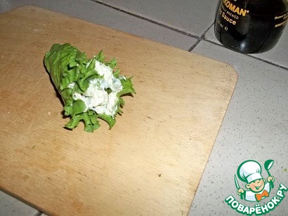 Салатные рулетики 