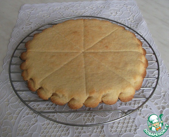 Shortbread with milled rice