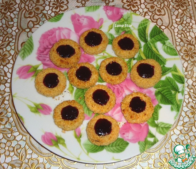 Cookies made from millet