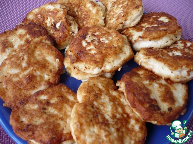 Cutlets of chicken minced meat