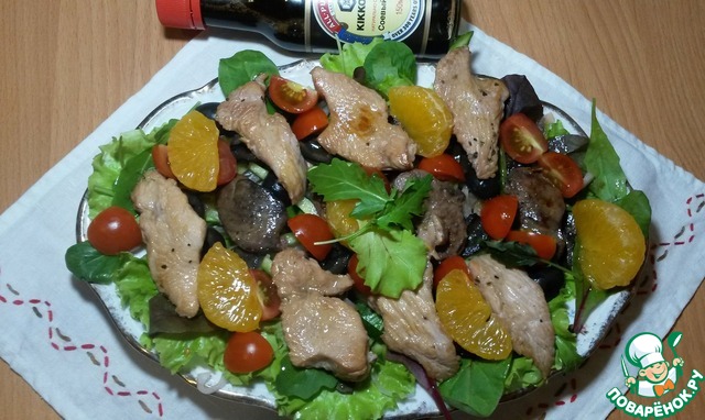 Warm salad 