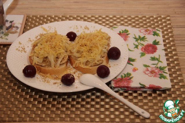 Бутерброд банановый